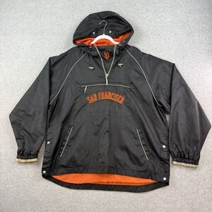 Vintage G-III Carl Banks San Francisco Giants Pullover Jacket Windbreaker XL